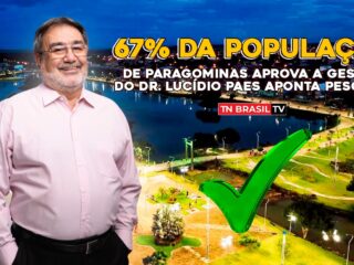 67% da população de Paragominas aprova a gestão do Dr. Lucídio Paes aponta pesquisa