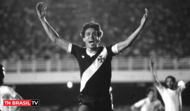 Roberto Dinamite o maior artilheiro do Vasco da Gama morre aos 68 anos