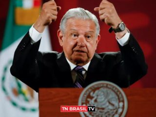 "Lula não está sozinho..tem o apoio do mundo" afirma López Obrador Presidente do México e condena atos terroristas dos bolsonaristas