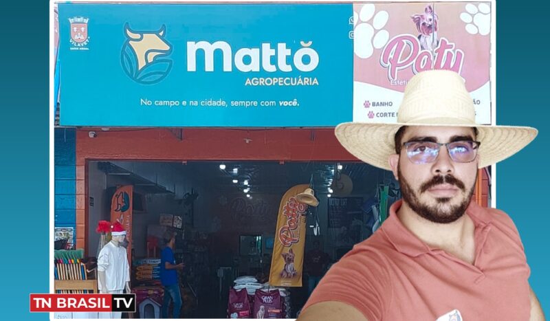 Matto, loja de produtos agropecuários em Tailândia "No campo e na cidade, sempre com você"