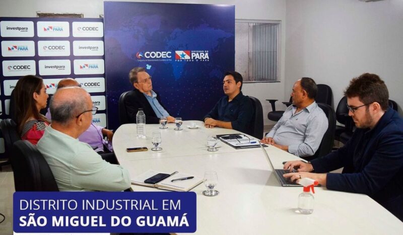 Eduardo Pio X se reuniu com representantes da Companhia de Desenvolvimento Econômico do Pará - CODEC