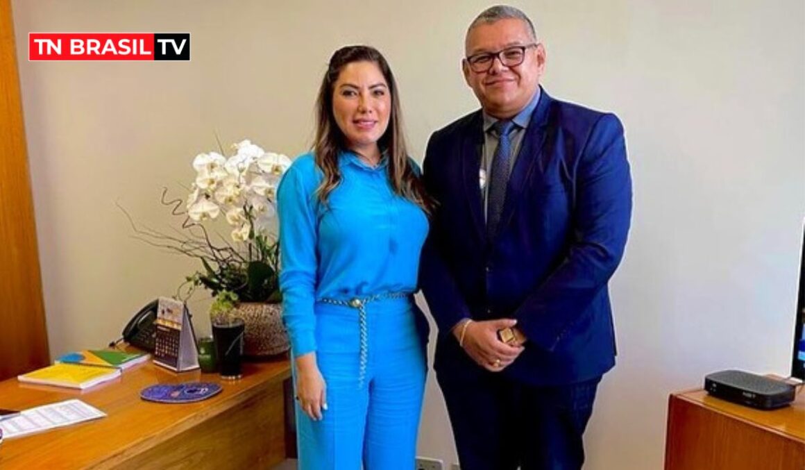 Renilce Nicodemos reúne com o prefeito Normando Riachão para debater as necessidades do município de Igarapé-Açu