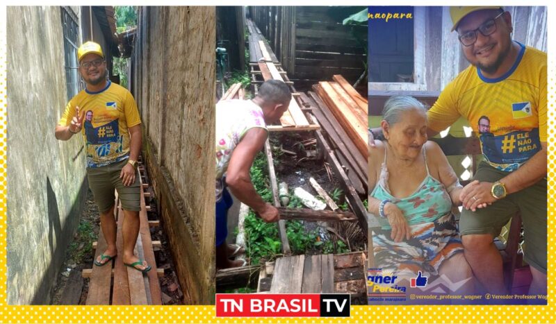 Vereador Professor Wagner Pereira atende demanda de municípe em Ponta de Pedras, no Pará