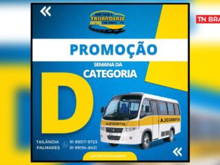 APROVEITE! Auto Escola Tailandense com descontos especiais para quem se matricular na CATEGORIA D