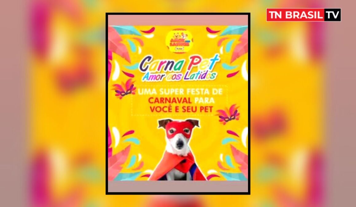 Amor aos Latidos realizará no domingo (26) o Carna Pet, em Belém
