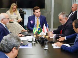 Prefeito Edmilson Rodrigues e Jader Filho debatem em Brasília transporte público e a participação cidadã que marca a capital paraense