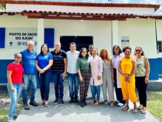 Prefeito Eduardo Pio X apresenta nova médica que atenderá no Posto de Saúde do Ajuaí, zona rural de São Miguel do Guamá