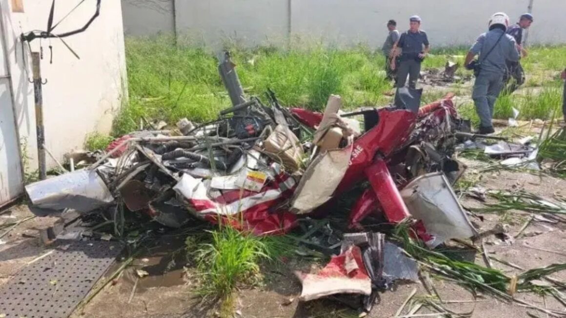 Tragédia em São Paulo: helicóptero cai e mata quatro pessoas na Barra Funda