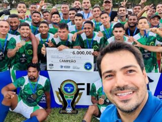 Prefeito Eduardo Pio X acompanhou a grande final do Campeonato Municipal de Futebol em São Miguel do Guamá