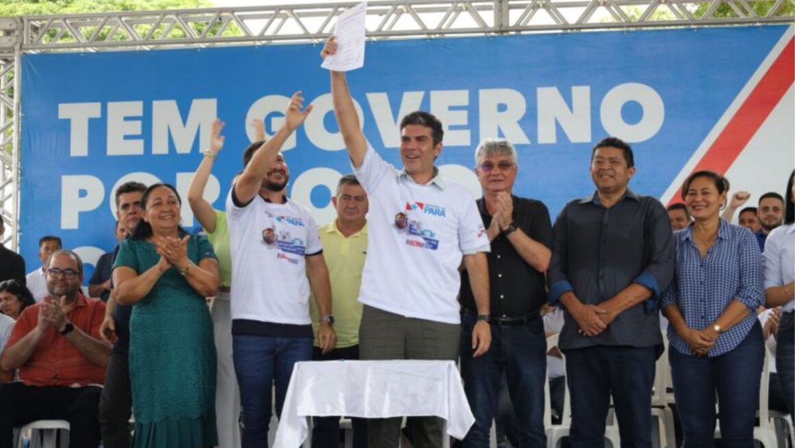 Governador Helder Barbalho assina ordem para construção da Orla de Irituia