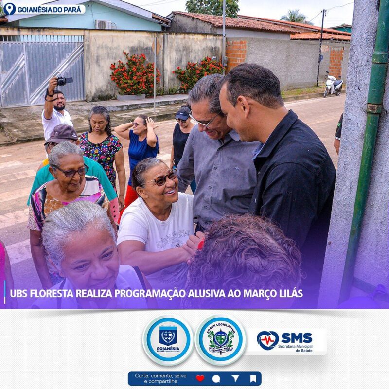 Prefeito de Goianésia, Pastor David, reforça apoio à campanha Março Lilás