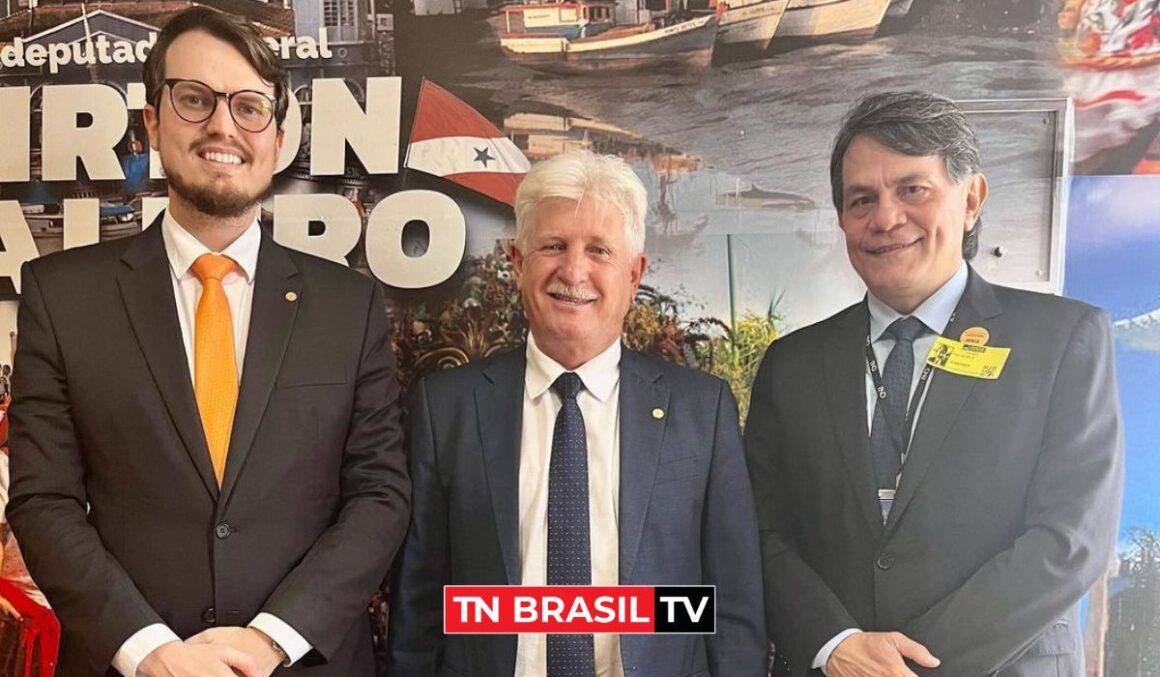 Deputado Dirceu Ten Caten, do PT, cumpre agenda política em Brasília
