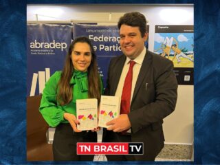 Membro da ABRADEP Breno Guimarães participa do lançamento do livro "Federações de Partido VOL I e II" no STF