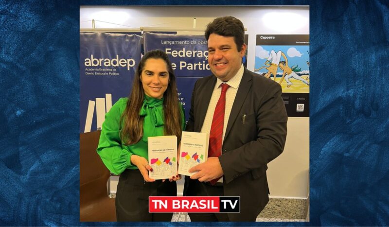 Membro da ABRADEP Breno Guimarães participa do lançamento do livro "Federações de Partido VOL I e II" no STF