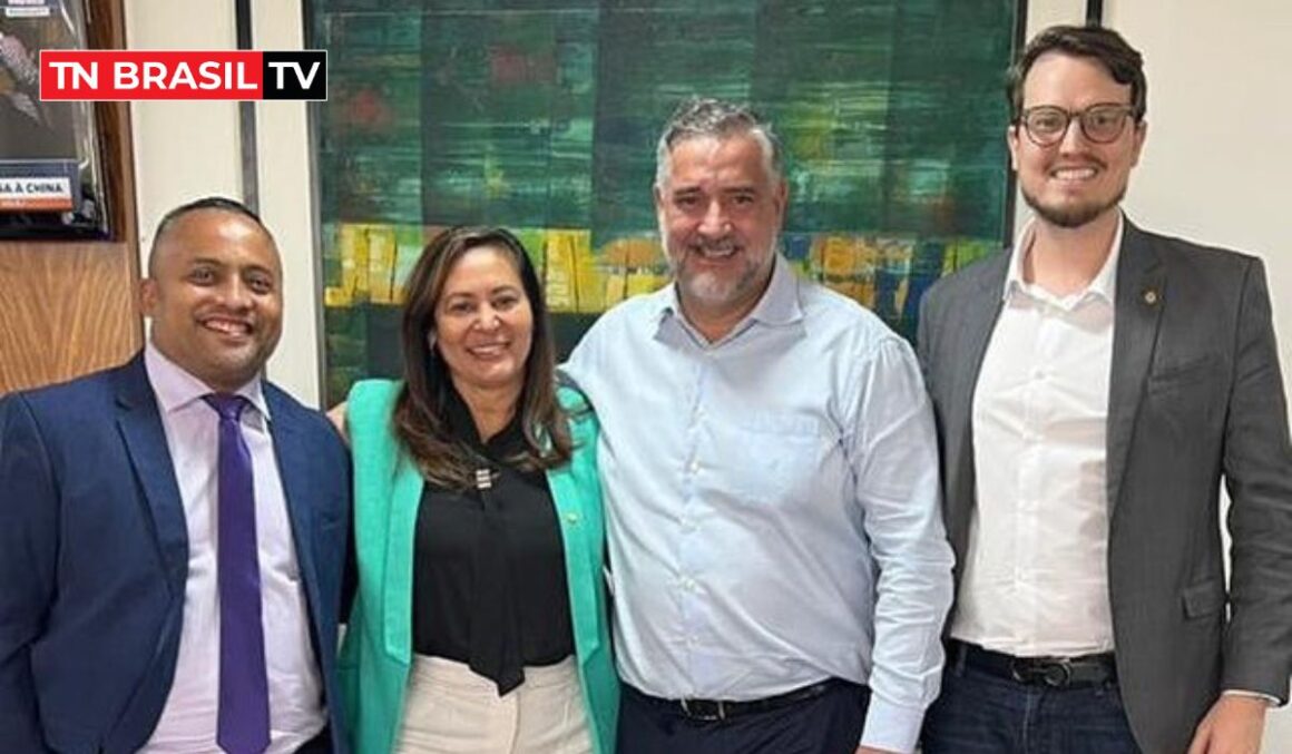 Deputado Dirceu Ten Caten, do PT, cumpre agenda política em Brasília