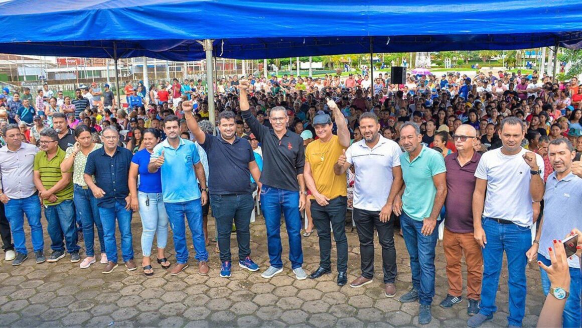 Prefeito Pastor Davi realiza entrega mais de mil cestas básicas e peixes para famílias de Goianésia do Pará