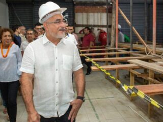 Prefeito Edmilson Rodrigues visita obras de revitalização do Mercado de São Brás