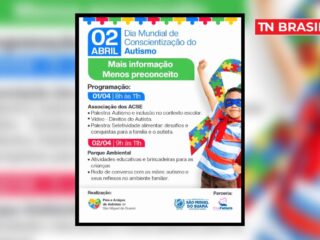 Prefeitura de São Miguel do Guamá realiza programação para o Dia Mundial de Conscientização do Autismo