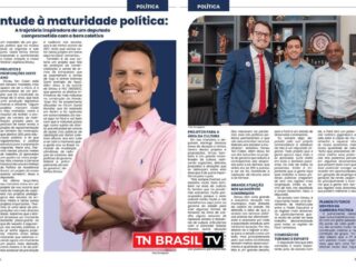 Deputado Dirceu Ten Caten "Dá juventude à maturidade política" é destaque no jornal "O Liberal"