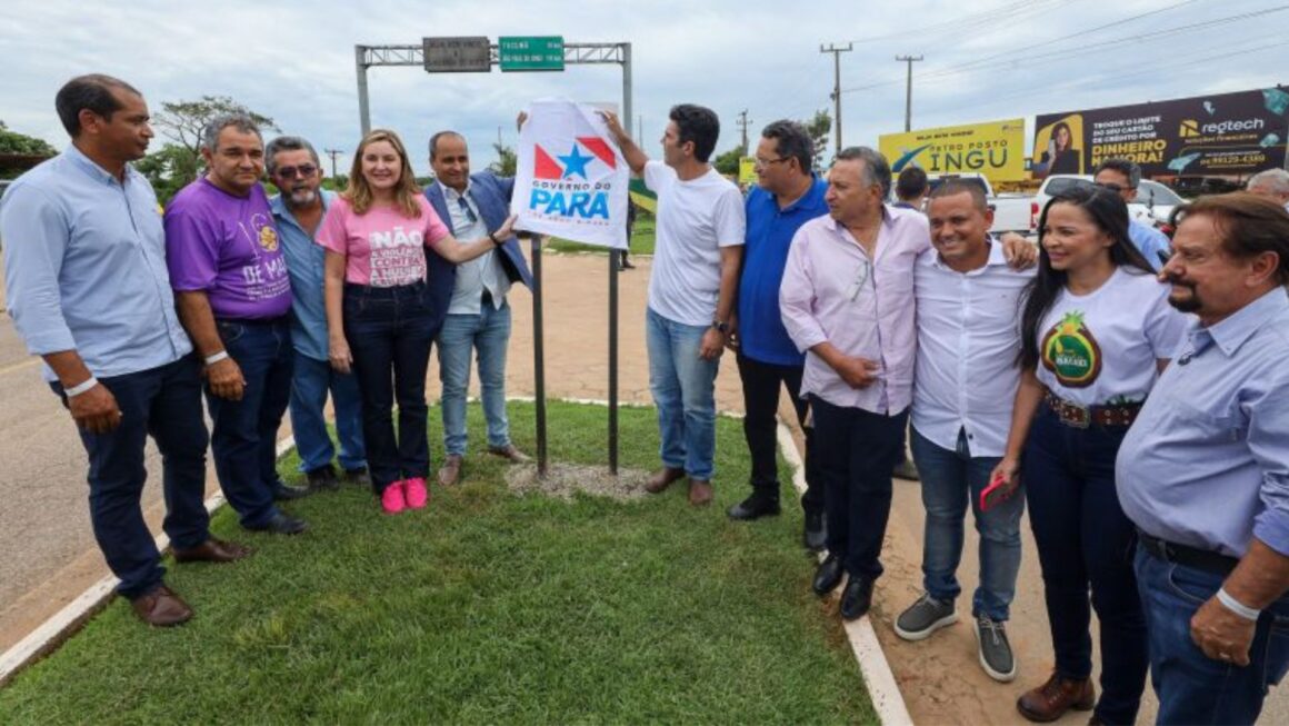 Governador Helder Barbalho entrega a reconstrução de 70 quilômetros da Rodovia PA-279