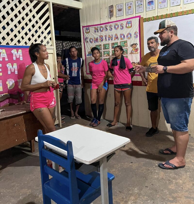 Vereador Lauro Hoffmann agradece o prefeito Macarrão por atender o pedido dos moradores da Vila Braulândia