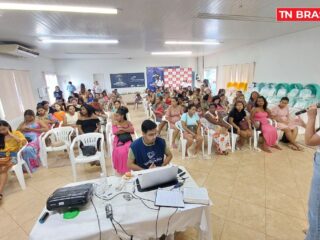 Instituto Compaixão realiza mais um curso para gestantes em Tailândia, nordeste do Pará