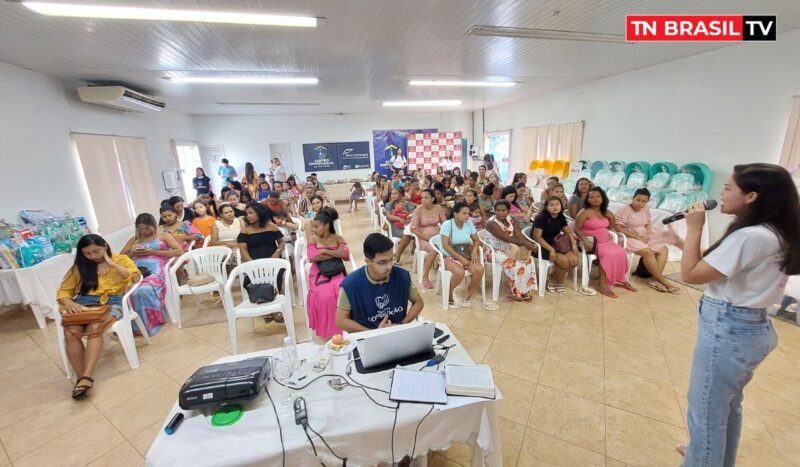 Instituto Compaixão realiza mais um curso para gestantes em Tailândia, nordeste do Pará