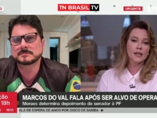 Senador Marco do Val passa por mentiroso ao vivo na Globo News; Natuza Nery não deu trégua