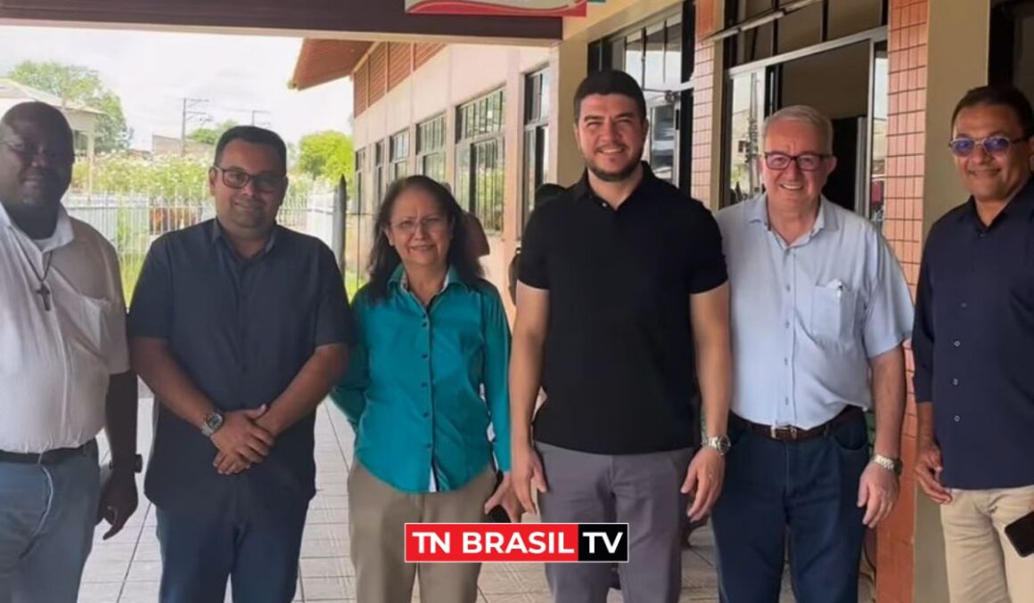 Deputado Ronie Silva visita Hospital Divina Providência (Instituto Fernando Pérez - Hospital Católico), em Marituba