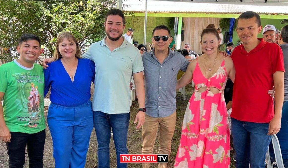 Deputado Ronie Silva participa de tradicional almoço do Círio, no município de Benevides