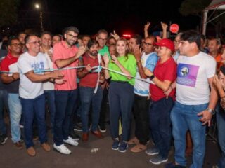 Prefeito Dr. Daniel Santos entrega a nova estrada do Curuçambá com mais de 3 quilômetros de vias asfaltadas