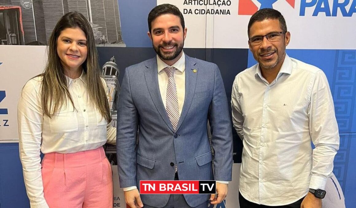 Katiane Cunha cumpre agenda em Belém com Igor Normando, Secretário de Cidadania do Pará