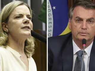 Gleisi relaciona avanço na investigação sobre Marielle a saída de Bolsonaro