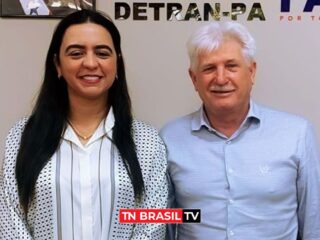 Deputado Airton Faleiro participa de audiência com a diretora geral do Detran/PA para atender demandas de Santarém