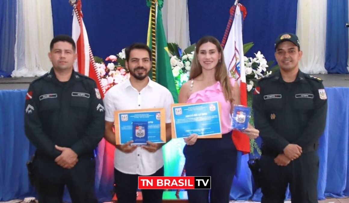 Prefeito Eduardo Pio X é condecorado como "Amigo do 42º BPM"