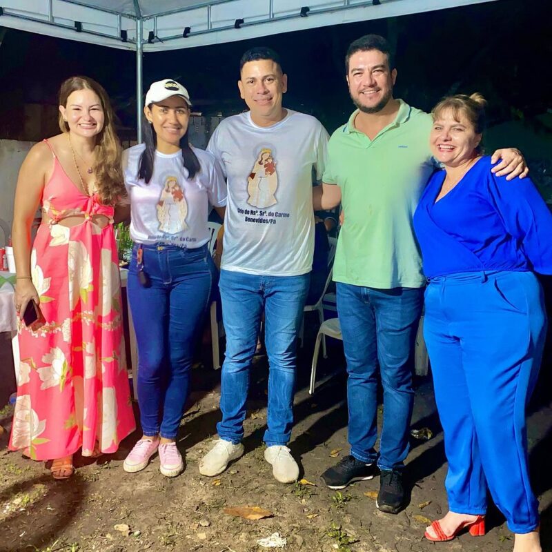 Deputado Ronie Silva participa de tradicional almoço do Círio, no município de Benevides