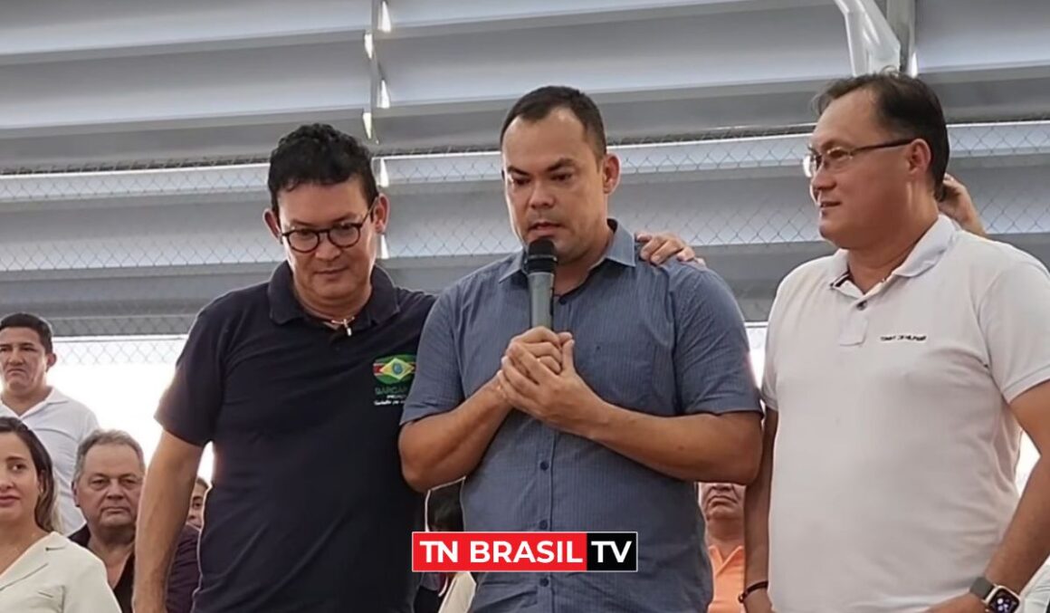 Deputado Lu Ogawa cumpre agenda no município de Barcarena em uma série de entregas realizadas pela Prefeitura que beneficiarão a população