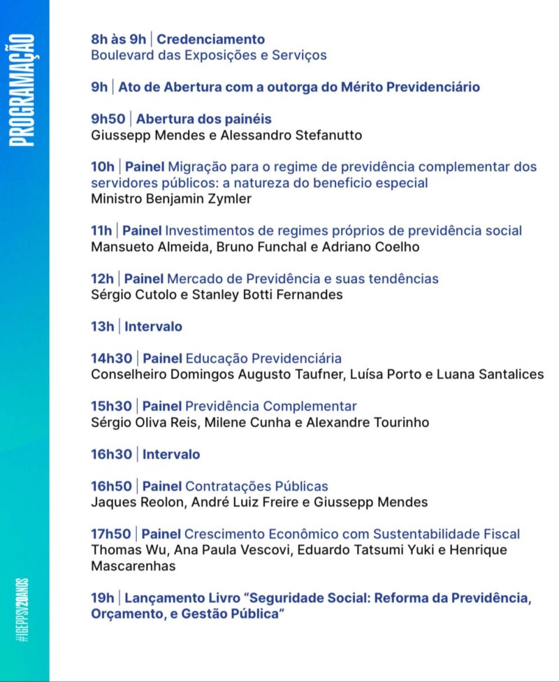 Deputado Adriano Coelho será palestrante na Conferência Previdência Social Sustentável