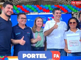Deputado Ronie Silva participa da assinatura da ordem de serviço para implantação da Usina da Paz no município de Portel