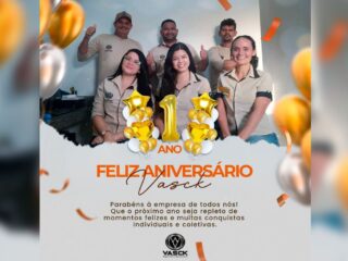 Vasck Engenharia e Agrimensura celebra seu 1º Aniversário em Tailândia, Pará