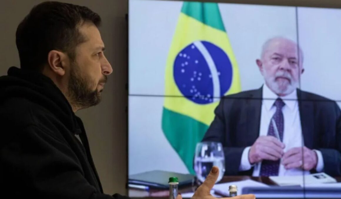 Zelensky critica Lula e afirma que presidente é conivente com Putin