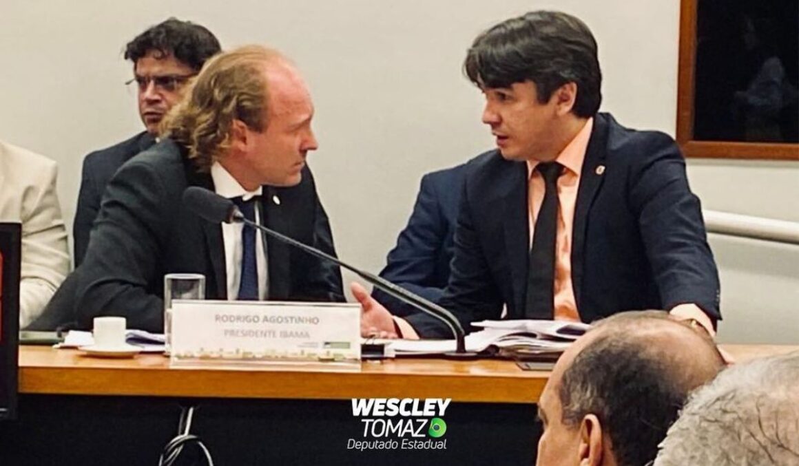 Wescley Tomaz, do Avante, cumpre agenda na Câmara dos Deputados em Brasília