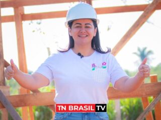 Laane Barros prefeita de Piçarra "a mulher forte da Região do Carajás", no Pará