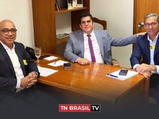 Prefeito Pastor David cumpre agenda política em Brasília com o deputado federal Antônio Doido