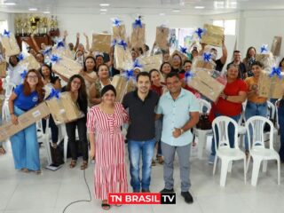 Prefeitura de São Miguel do Guamá entrega Kits Tecnológicos para escolas da Educação Infantil e dos polos do campo