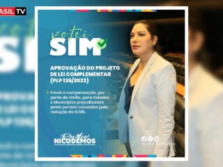 Deputada Renilce Nicodemos vota pela urgência do projeto que prevê compensação aos estados por queda de arrecadação no ICMS