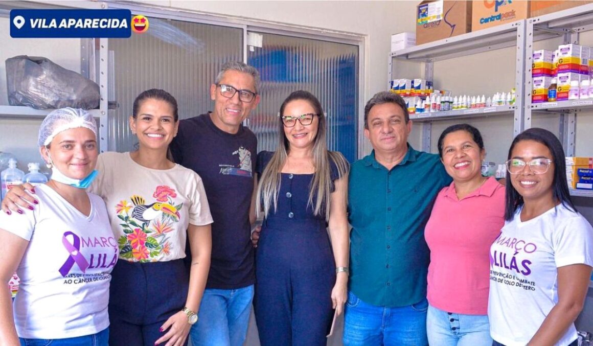 Prefeito Pastor David apresenta nova médica da USF Nossa Senhora Aparecida