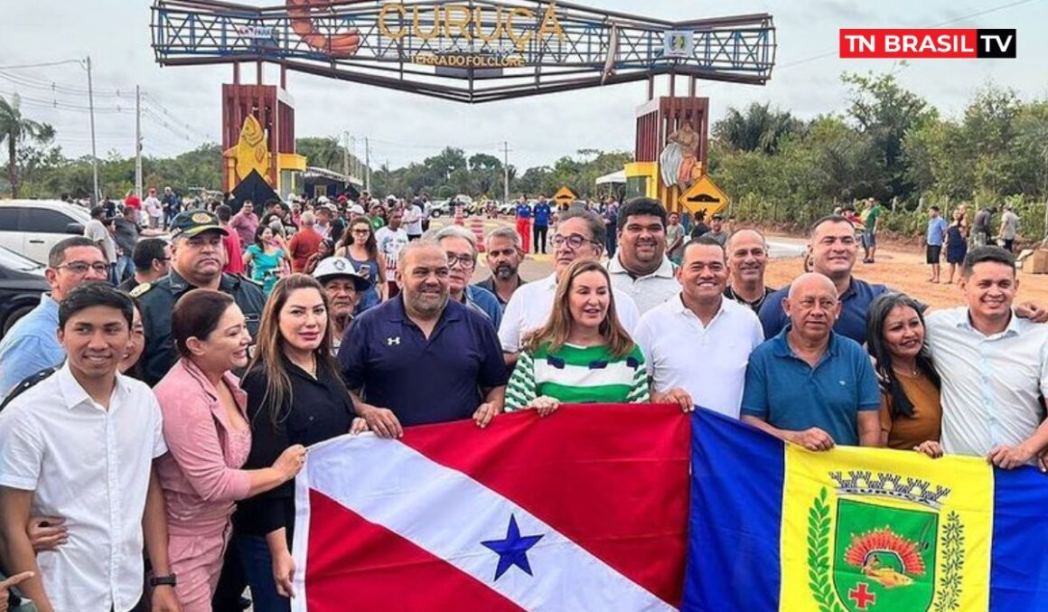 Deputada Renilce Nicodemos cumpre agenda política com a vice-governadora Hana Ghassan, em Curuçá