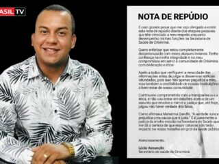 NOTA DE REPÚDIO: Secretário de Oriximiná Lúcio Assunção após "ataques levianos"
