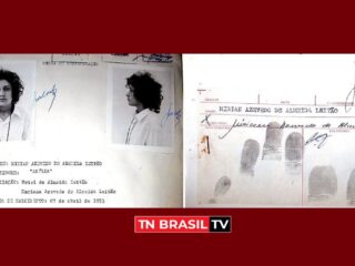 Miriam Leitão e a Ficha de Prisão em 1972; Ditadura Militar